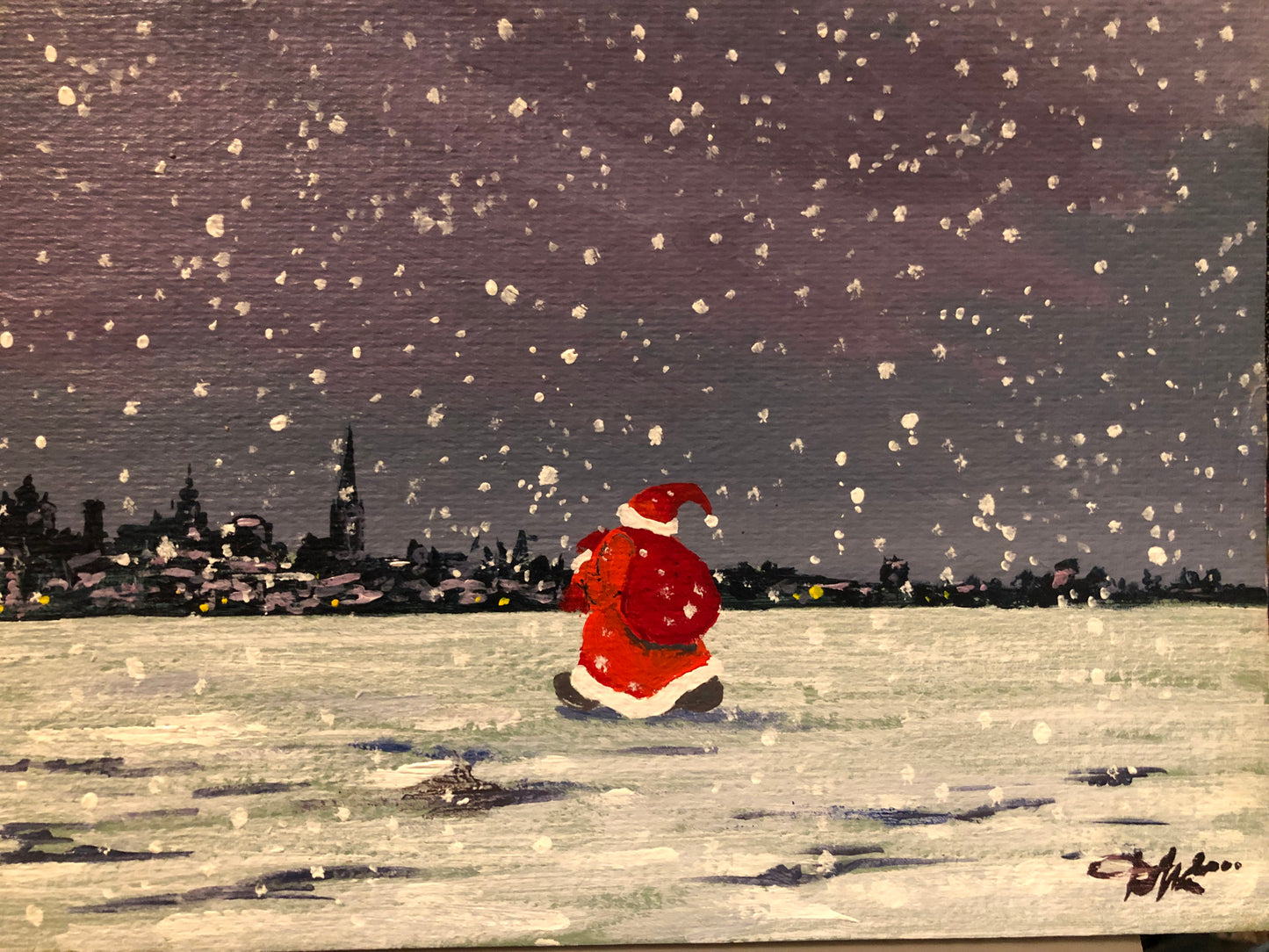 Postcard from Christmas series. 2000